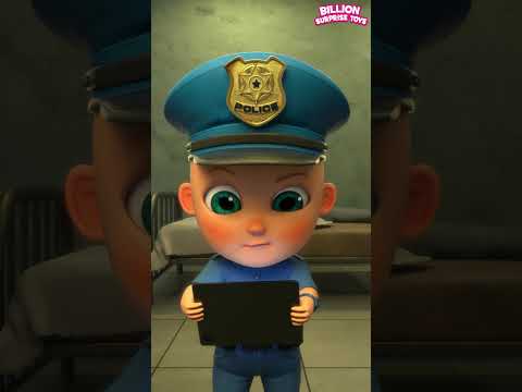 Luna Tracks the Escaping Trio #billionsurprisetoys #kidssongs #shorts #cartoon