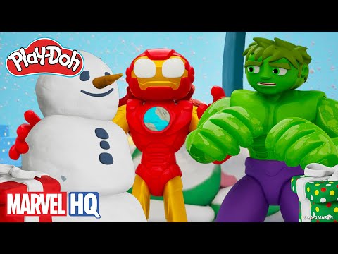 Le chaos des vacances d'Iron Man et Hulk | Play-Doh Marvel: DOH-ified Action Ep 7 | Marvel HQ France