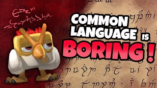 Don’t let common language be boring in your DnD/TTRPG world