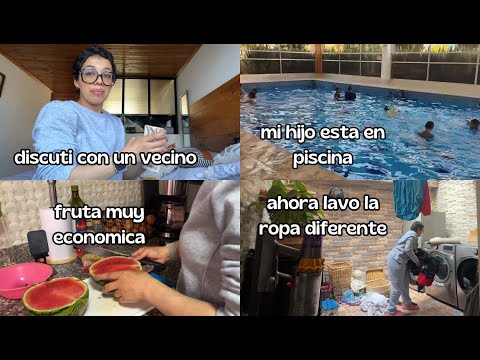 ✨ DISCUTI CON UN VECINO 😱DONDE VIVO LA FRUTA ES MUY ECONOMICA 💰MI HIJO FUE A PISCINA