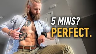 How to get in shape in 5 min from home (Using a busy Marine veteran’s secret)