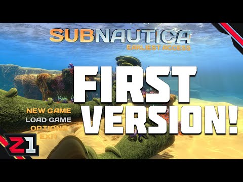 FIRST Version Of Subnautica From 11 YEARS Ago!