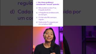 Teste seu conhecimento em fisiologia: ECG (corte) | MK Fisiologia #shorts