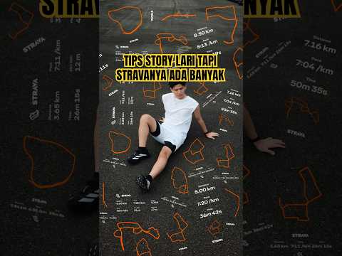 Nih gaes pengen story lari tapi yg stravanya ada banyak??? Cus buruan cobain deh ๐๐ป #storyhacks