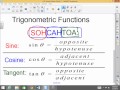 Trigonometry Concepts and Applications