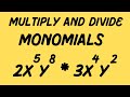 Monomials and Exponents Concepts