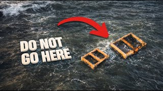 Can we get to this Mysterious Structure? (ROUGH SEA)