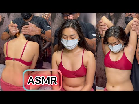 Gentle Female Massage ASMR | Stress Relief & Soft Sounds | #asmr