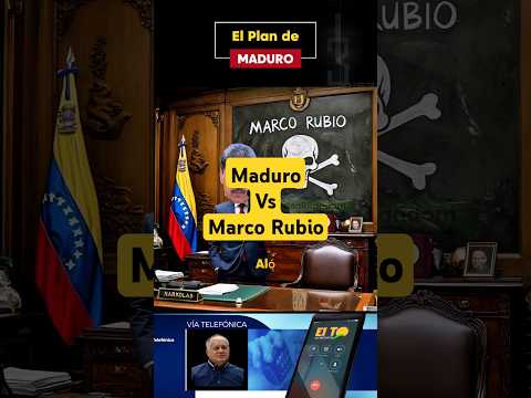 Marco Rubio vs Maduro #nicolasmaduro #humorvenezolano #venezolanosporelmundo #diosdadocabello
