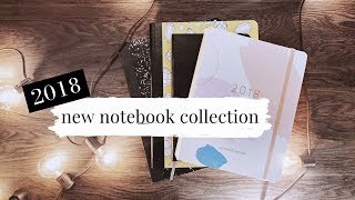 My New 2018 Notebook Collection | Planner, Journal and 2017 Flip Through