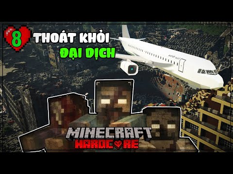 Minecraft Zombie ngày tận thế Tập cuối: Mình chế tạo máy bay thoát khỏi thành phố