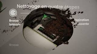 Le nouveau robot Roomba® 105 Combo avec navigation LiDAR