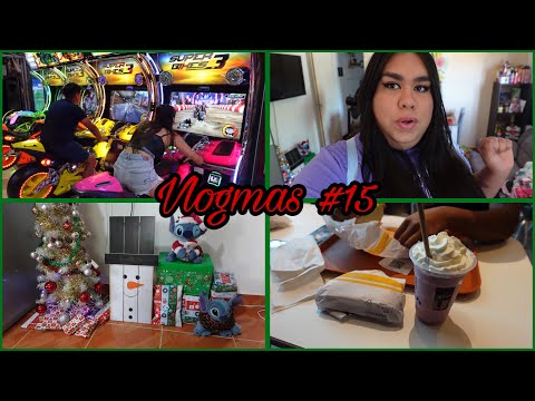 DÍA DE SHOPPING CON MIS HERMANOS, MERIENDA Y JUEGOS - VLOGMAS 15 🎄🎁⛄️