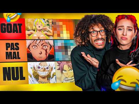 On va se SÉPARER à cause de ÇA (Tier list anime)