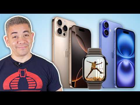 iPhone 16, iPhone 16 Pro, Apple Watch Series 10, AirPods 4 and SO MUCH more!