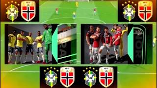 FC 26 - Neymar, Bruno Guimarães Ronaldo Vini Jr. BRASIL vs NORUEGA Haaland Solskjær Ødegaard Sørloth