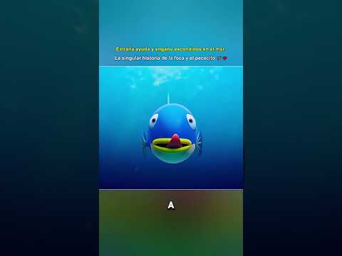 La increíble historia marina de la limpieza dental 🐟😲 #viral #shorts