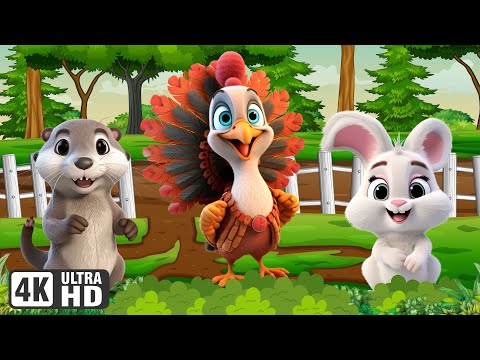 Animal Sounds Around Us: Otter, Turkey, Rabbit, Monkey, Flamingo - Animal Videos