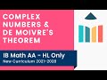 Complex Numbers and De Moivre's Theorem
