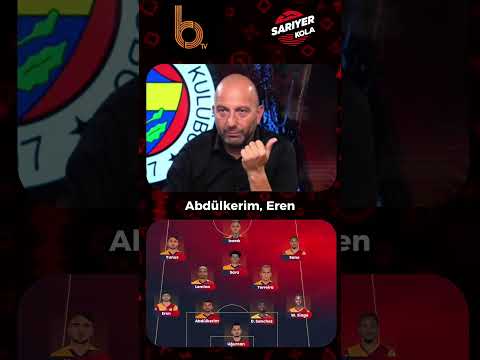 Gökhan Dinç'e Göre Galatasaray'ın Beşiktaş'a Karşı Muhtemel 11'i