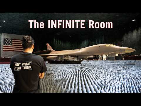 What happens to Military Planes Inside World's Quietest Room?