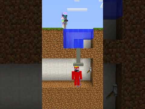 水はどこへ行った？ #shorts #minecraft