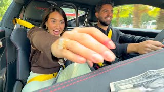 تحدي اللي يطول الفلوس ياخذهم 🏎️💰😂