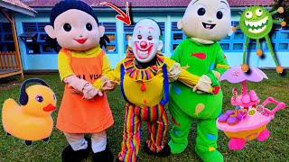 Drama Badut Lucu Squidgame Jualan Es Krim Cocomelon Konser Badut J4hat Perut Gendut