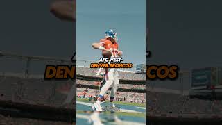 Predicting The NFL Division Winners #nfl #nflplayoffs #viral #shorts #football