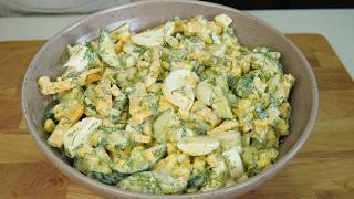 ESTA ENSALADA SORPRENDIÓ A TODOS ¡MUY FÁCIL, SALUDABLE Y DELICIOSA!