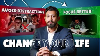 Distractions are killing YOU | How to Avoid and Improve FOCUS | Must Watch for every Student
