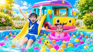 Annie & Sammy's Ultimate Summer Swimming Pool Adventure! 🌞🏖️