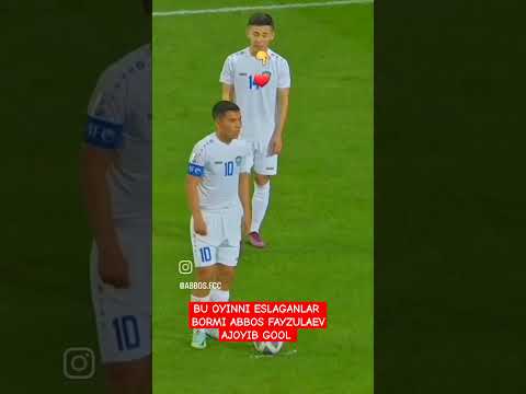 SUPER GOOL ABBOSBEK FAYZULAEV #khusanov #mancity #abduqodirhusanov #rek #trends #virashorts