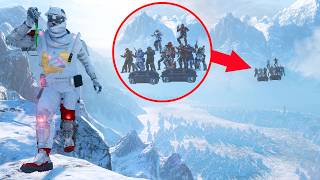 IT WAS A BAD IDEA TO LET ALL 17 OF THEM HIDE OUTSIDE THE MAP!!