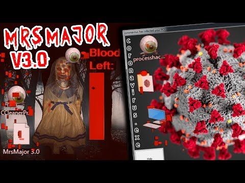 НОВЫЙ СТРАШНЫЙ ВИРУС - MrsMajor3.0.exe VS CORONAVIRUS.EXE | VIRUS BATTLE и судья ArtMoney