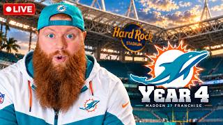 DOLPHINS FRANCHISE LETS WIN A SUPERBOWL! Madden 27