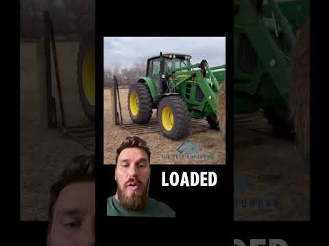 A good idea or no? #farm #farming #farmer #tractor #invention #gate #spring #tractorvideo #deere