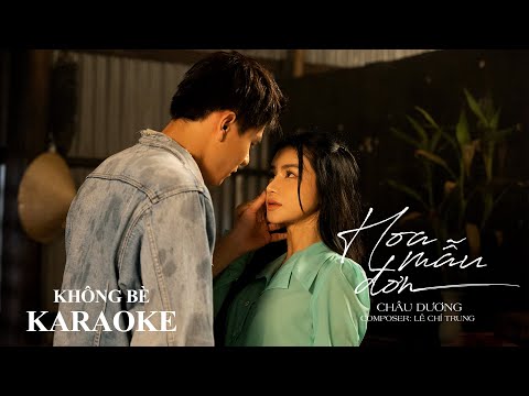 [KARAOKE] Hoa Mẫu Đơn – Châu Dương | KHÔNG BÈ