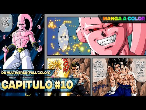 Vegetto, Gohan y Bra ATACAN a Zen Buu | Dragon Ball Multiverse Capitulo 10 (Full Color)