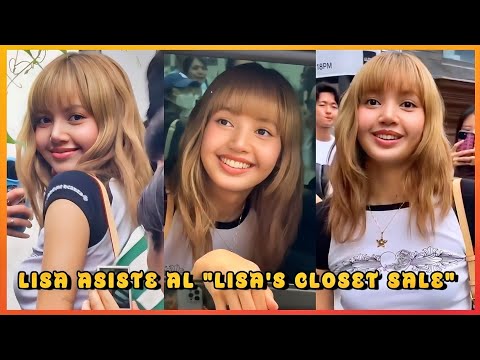 🌹LISA VENDE SU ROPA Y ASISTE A LA TIENDA PARA INTERACTUAR CON FANS