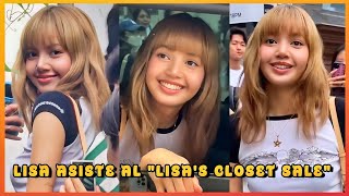 🌹LISA VENDE SU ROPA Y ASISTE A LA TIENDA PARA INTERACTUAR CON FANS