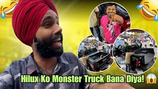 Hilux Ko Modify Karke Monster Truck Bana Diya! 😱🔥 Full Custom Build Reveal