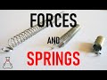 Forces and Spring Behavior Concepts