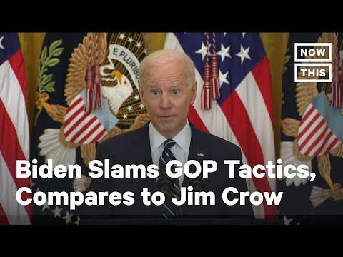 Joe Biden Talks Voter Suppression At First Press Conference