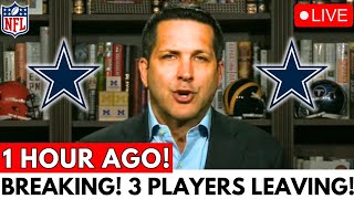 NFL BOMBSHELL! 3 COWBOYS SAYING GOODBYE! MY GOODNESS! SEE WHO THEY ARE! DALLAS COWBOYS NEWS