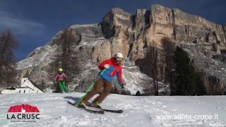 Alta Badia Santa Croce Ski and free ride cross