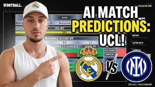 Get AUTO Predictions for Champions League - Real Madrid v Inter Milano