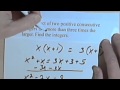 Solving Quadratic Word Problems: Consecutive Integers and Rectangles