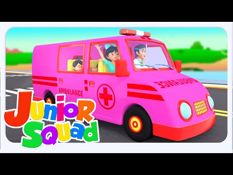 Wheels On The Ambulance, एम्बुलेंस का पहिया घूमे गोल, Ice Cream Song + Hindi Kids Rhymes & Baby Song