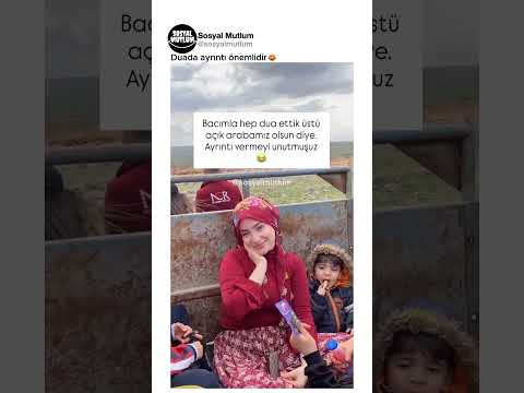 Duada ayrıntı önemlidir😂